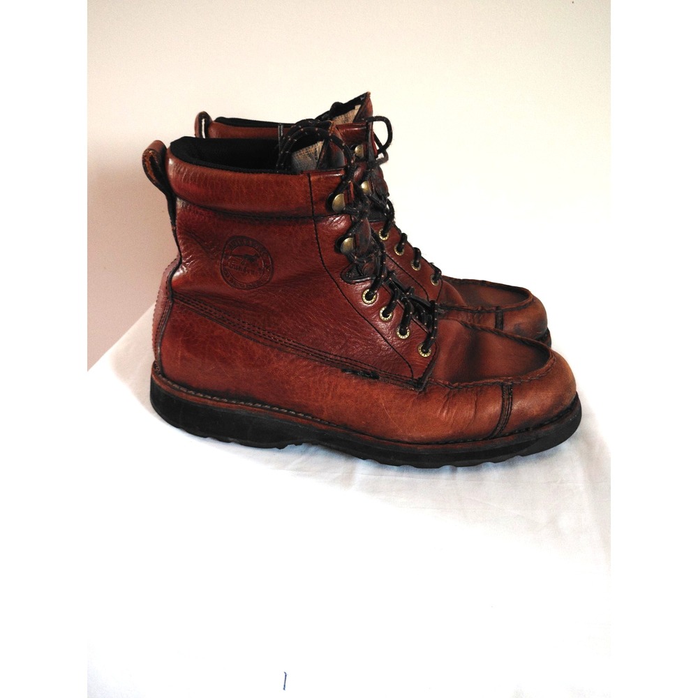 Irish Setter by Red Wing Leather Work Hiking Boots Brown Lace‑Up Soft Toe Men 11